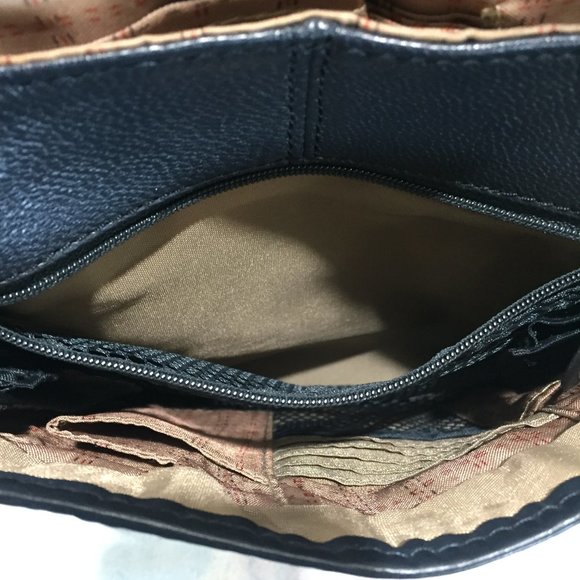 TRAVELON CROSSBODY MESSENGER LEATHER BAGS - Picture 7 of 12